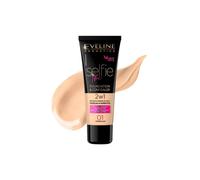 Eveline Cosmetics Selfie Time Foundation and Concealer 2in1 01 Porcelain 30ml