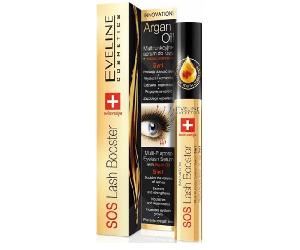 Eveline Cosmetics SOS Sérum 5 en 1 para Pestañas con Aceite de Argán 10 ml