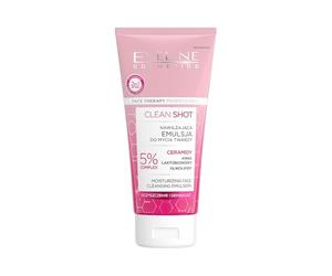 Eveline Cosmetics Terapia facial Profesional Clean Shot - Emulsión hidratante facial para pieles secas y sensibles con un 5% de complejo de ceramida