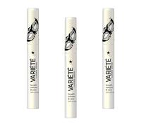 Eveline Cosmetics Variété Base para Pestañas - Fortalecedora y Nutritiva, con Ácido Hialurónico y Aceite de Argán, 3 x 10 ml