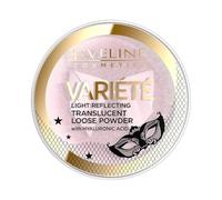 EVELINE COSMETICS Variété Polvos Sueltos Translúcidos que Reflejan la Luz con Ácido Hialurónico 86% Pigmentos Minerales para Todo Tipo y Color de Piel Soft Focus 6 g