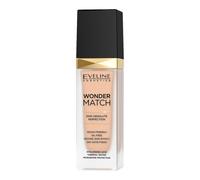 Eveline Cosmetics Wonder Match - Base facial de lujo, 30 ml, 16 Light Beige