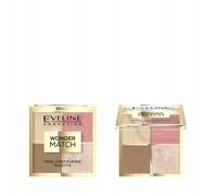 Eveline cosmetics wonder match - paleta facial vegana multifuncional c