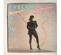 EVELYN CHAMPAGNE KING - A LONG TIME COMING LP ITALIAN RCA 1985 9 TRACK WITH INNER (PL87015)