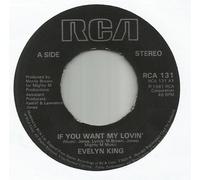 EVELYN KING - if you want my lovin' 45 rpm single