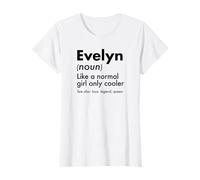 Evelyn Like A Normal Girl Only Cooler Queen Nombre Camiseta