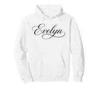 Evelyn Nombre Mujeres Elegante Lindo Esposa Elegante Chica Novia GF Sudadera con Capucha