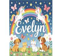 Evelyn Personalized Notebook: Contains select sheets w/inspirational quotes and is perfect for journaling, note taking, or just having fun and getting creative. Printed on high quality paper it is perfectly sized (8.5x11) perfect for notes or big jobs.