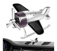 Evember Ambientador de aire del perfume del coche,Ambientador de aire solar del coche, Perfume del coche del difusor de aceite, Ambientadores automotrices de avión de hélice, decoración linda del