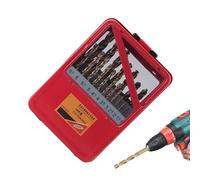 Evember Brocas de Acero para Taladrar - Accesorios De Taladro Para Varias Superficies,Herramientas Manuales Para Muebles Ordenadores Y Electrodomésticos
