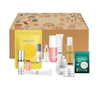 Evember Kit de Cuidado Facial | Productos Faciales de Limpieza Levantamiento e Hidratación | Detalles para Navidad Cumpleaños Fiestas, Regalos para Mujer Esposa Novia Madre en Casa o Viaje,Detalles