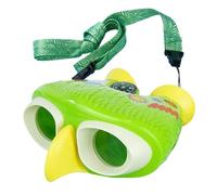 Evember Prismáticos para niños de observación de Aves, Prismáticos para niños,Prismáticos para niños al Aire Libre | Binoculares con Forma de búho, binoculares de Alta resolución 5 × 25, Incluye