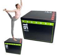 Evember Saltos de caja para el gimnasio en casa, caja de ejercicios - Caja de salto pliométrico de choque sin deslizamiento sin deslizamiento - Equipo de acondicionamiento físico resistente al