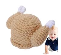 Evember Sombrero de asado para niños, gorro de de punto novedoso, gorras de cosplay transpirables para cosplay, sombrero exquisito para cumpleaños, celebraciones de Pascua