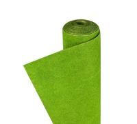 Evemodel 1 m x 2,5 m césped alfombra modelo césped césped miniatura alfombra césped artificial para modelo, carril paisajes en miniatura (verde hierba)