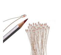 Evemodel 30pcs. Micro Pre-soldered Waterproof SMD Led Form Factor 0603 20cm Diycraft (red)