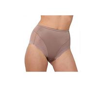 EVEN - 6778 Braga Mujer Alta Efecto Tanga Tul Invisible Color: Piel Talla: L