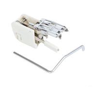 Even Feed - Prensatelas de vástago bajo con guía de acolchado, compatible con 214875014 para máquinas de coser Janome Elna, tamaño estándar de 5 mm