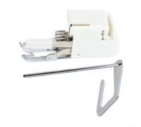 Even Feed Walking Foot con guía acolchada para máquinas de coser Janome Elna Parte 214875014 caña baja para tejidos de cuero de terciopelo