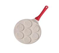 Even Heat Distribution Pan, Tortilla Frying Pan, Huevo Frying Pans, Bola de Pans, Egg Pans, Versatile Cooking Pan 17,91 x 10,63 pulgadas for Boiled Eggs Fried Dumplings Tortillas
