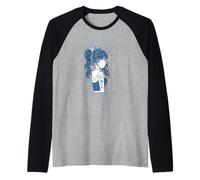 Even In Darkness There Is Hope - Citas de Anime Retro Camiseta Manga Raglan