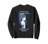 Even In Darkness There Is Hope - Citas de Anime Retro Sudadera