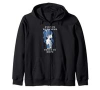 Even In Darkness There Is Hope - Citas de Anime Retro Sudadera con Capucha
