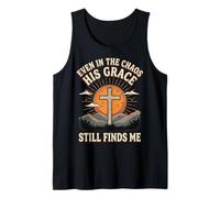 Even In The Chaos His Grace Still Finds Me Camiseta sin Mangas