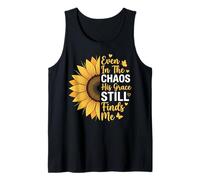Even In The Chaos His Grace Still Finds Me Camiseta sin Mangas
