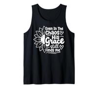 Even In The Chaos His Grace Still Finds Me Camiseta sin Mangas