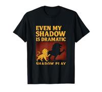 Even My Shadow Is Dramatic Diseño del zodiaco Leo Camiseta