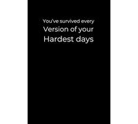 Even Quiet Progress Is Still Progress: A 6x9 Black Lined Journal for Gentle Growth, Steady Healing, and Inner Strength