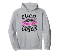 Even Unicorns Need Coffee Sudadera con Capucha
