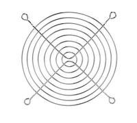 Evenden PC DC 008478 - Rejilla de ventilación (metal, 120 mm, 12 cm), color plateado