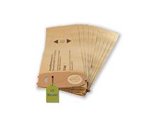 eVendix 10 Bolsas de aspiradora adecuadas para Vorwerk Kobold VK 118. 119. 120. 121. 122
