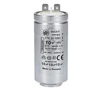 eVendix Condensador 10µF compatible con AEG 125002061/5 para secadora