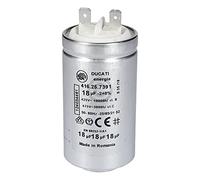 eVendix Condensador 18µF AEG 124034461/2 para secadora lavadora