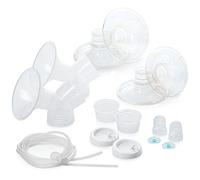 Evenflo Feeding Kit de lactancia materna de repuesto para extractor de leche eléctrico doble avanzado de fuerza hospitalaria