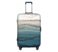 Evengigy Within The Tides - Funda de equipaje con estampado para maleta, protector de viaje para equipaje de 18 a 32 pulgadas, White, L