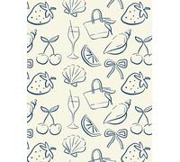 Evening Beach Day; European Summer Notebook: Coastal, Summer-Themed Notebook