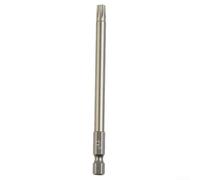 Evenoonest Broca de seguridad Torx para t25 de 100 mm con vástago hexagonal | Dureza 60HRC, construcción de aleación de acero, manipulación para cabeza de estrella a prueba, se adapta a taladros