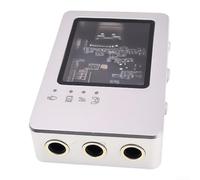 Evenoonest Externo para tarjeta de sonido USB C con sonido envolvente 7.1 | Adaptador de audio portátil para juegos de música y llamadas, configuración sin controladores para Windows para Mac para
