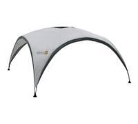 Event Shelter XL 4500 x 4500 m Blanco Poliéster, Pabellón gris claro/Gris, Blanco, Monocromo, Poliéster, Acero, 4500 x 4500 m, 22 kg