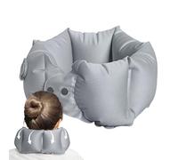 Eventerde Almohadas Cervicales De Viaje Para Avión | Almohada Inflable de Viaje,Cojín Ergonómico Inflable Cómodo para Adultos