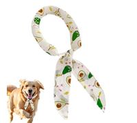 Eventerde Bandana de Hielo de Perro, Bandana de Enfriamiento para Perros,Collar de Bufanda de Hielo de Bandana Transpirable - Impresión de aguacate, Suministro de Repollo