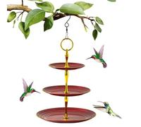 Eventerde Bañera de pájaros y para Exterior, de pájaros y baño | Alimentador de Bluebird | Fuente de Baño de Aves Salvajes para la decoración Exterior de la Corte de