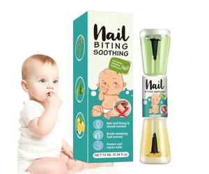 Eventerde Barniz protector anti mordeduras de uñas, pequeña botella de barniz antiuñas para niños y él - Natural cuidado de las uñas protección líquido amargo para la salud de los dedos hábito de las