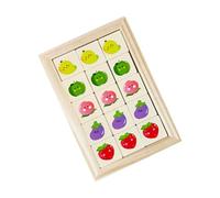 Eventerde Bloques | Diseño De Puzzle Educativo Dibujos Animados Juego De para Madera | para Y Familia Formación En El Aula Desarrollo De La Lógica Jardín