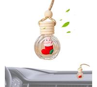 Eventerde Botella de compensación de aire de coche recargable, botella de perfume de coche recargable, Decoración interior del coche de Navidad sorbado, Decoraciones de la guinda del camión,