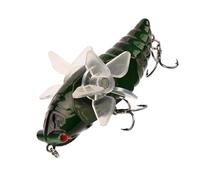 Eventerde Cebo de Cigale, Cebo de en Bar | Señuelos Duros de Agua Dulce con hélice giratoria | Cebos Artificiales de 7,5 cm, señuelos de Bar para Amantes de la, señuelo de